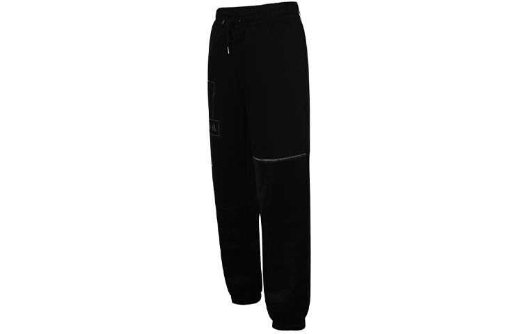 Спортивные брюки (WMNS) Nike Sportswear Icon Clash Casual Loose Bundle Feet Sports Pants/Trousers/Joggers Black DC0655-010 — фото 3