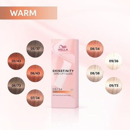 Shinefinity Caramel Espresso 05/37 Светло-коричневый золотой песок 60 мл, Wella — фото 3