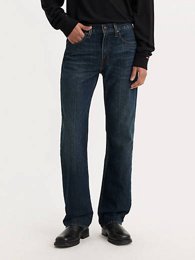 

527 Узкие мужские джинсы Bootcut Levi's, цвет Overhaul - Green - Non Stretch