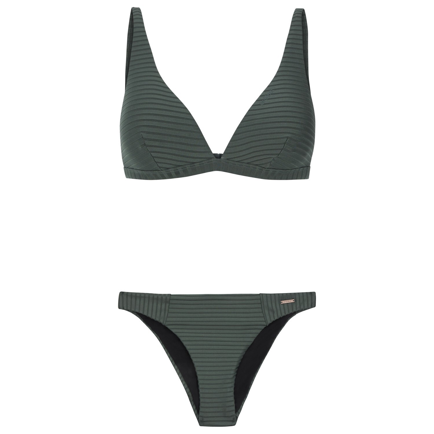 

Бикини Protest Women's Prtmaudy Triangle, цвет Huntergreen