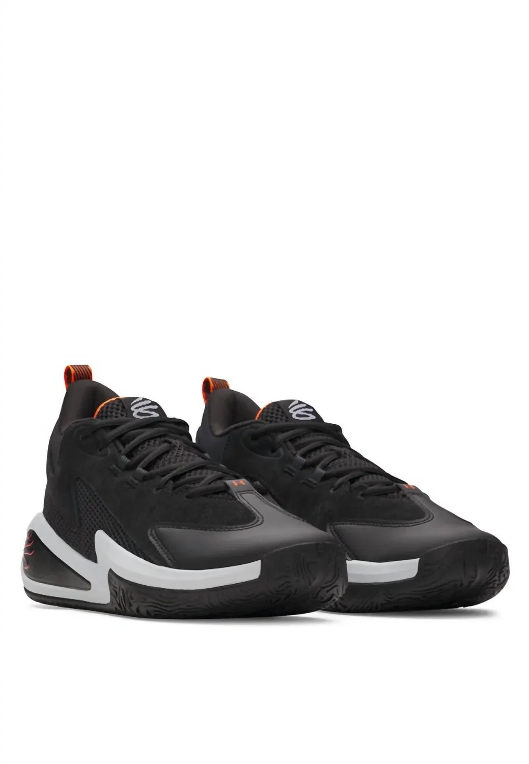 Under Armour Мужские кроссовки Curry 3Z 25 Sde в черно-бело-черном цвете — фото 2