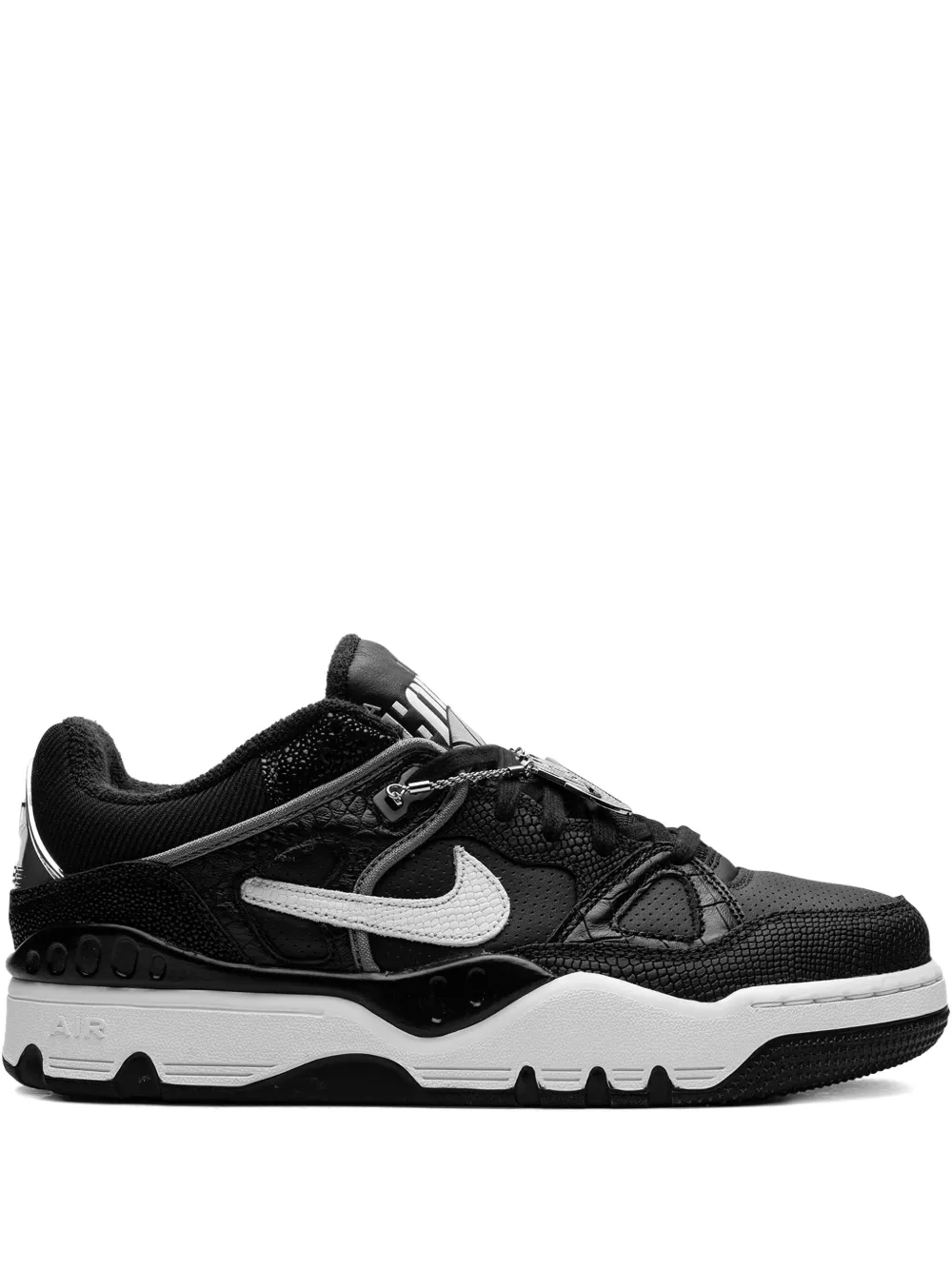 

Кроссовки Air Force 3 SP Black/White/Smoke Grey/Metallic Platinum из коллаборации с NIGO Nike, черный