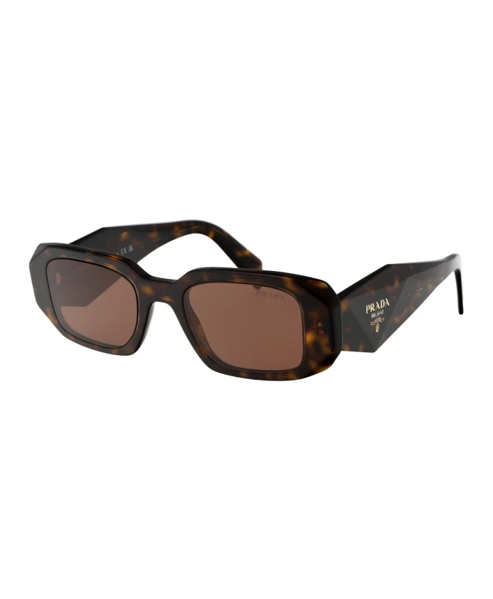 

Стильные солнцезащитные очки с дизайном 0pr 17ws Prada, коричневый
