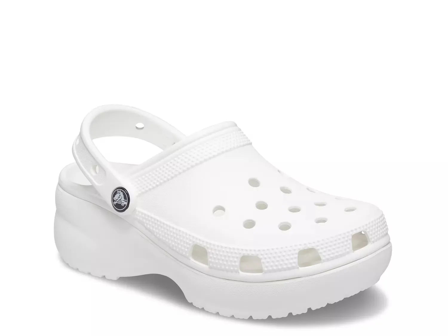 

Классические платформенные сабо Crocs, White