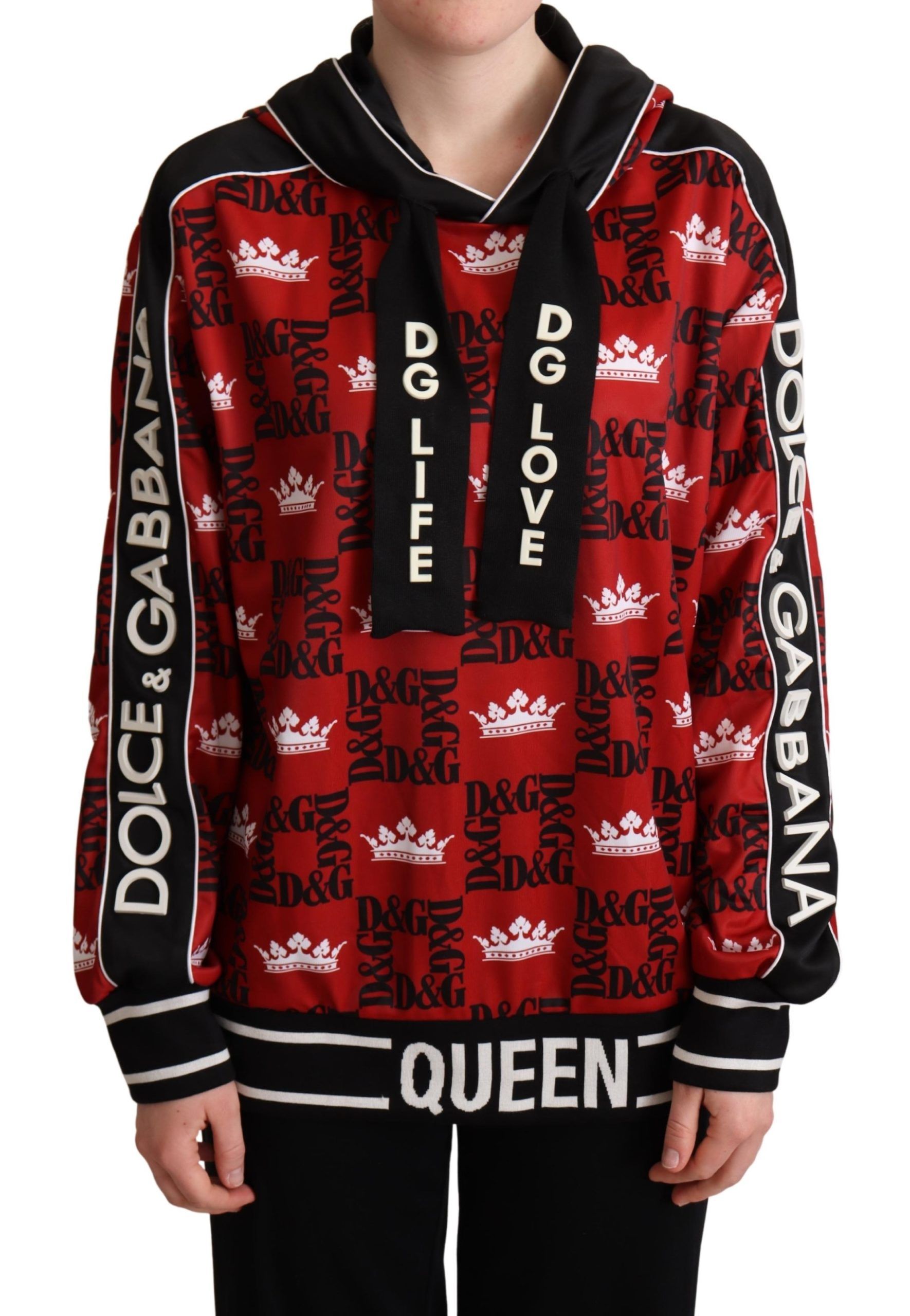 

Элегантный разноцветный пуловер с капюшоном Dolce & Gabbana