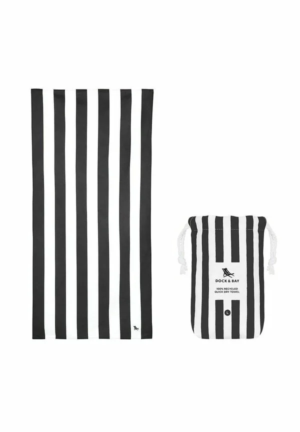 

Пляжное полотенце Dock & Bay, Kamari Charcoal, Черный, Пляжное полотенце Dock & Bay, Kamari Charcoal