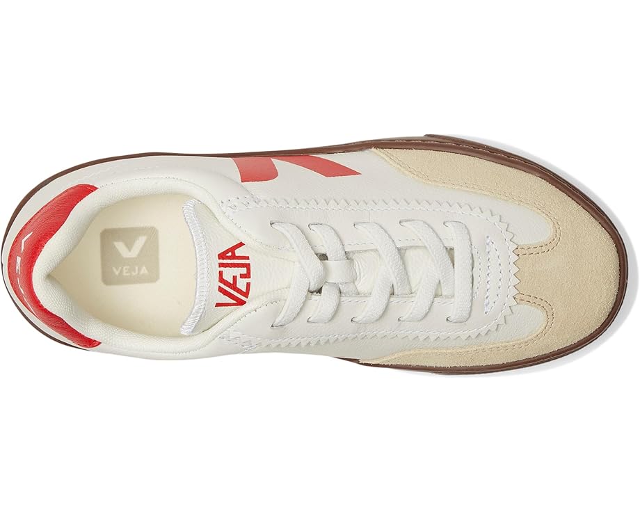 Детские кроссовки Veja Small Volley (Little Kid/Big Kid) VEJA Kids, White/Pekin/Bark — фото 2