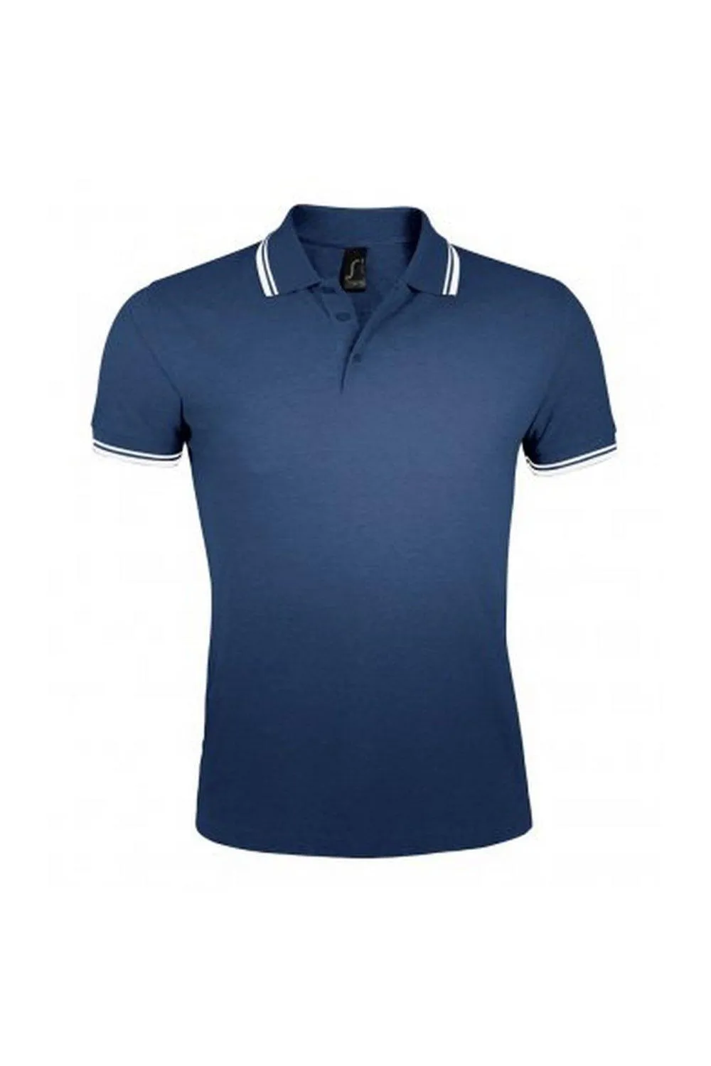 

Рубашка поло из пике с короткими рукавами Pasadena SOL'S, темно-синий