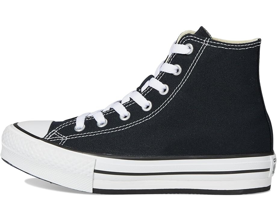 Кроссовки Converse Kids Chuck Taylor All Star Eva Lift Platform, цвет Black/White/Black — фото 4