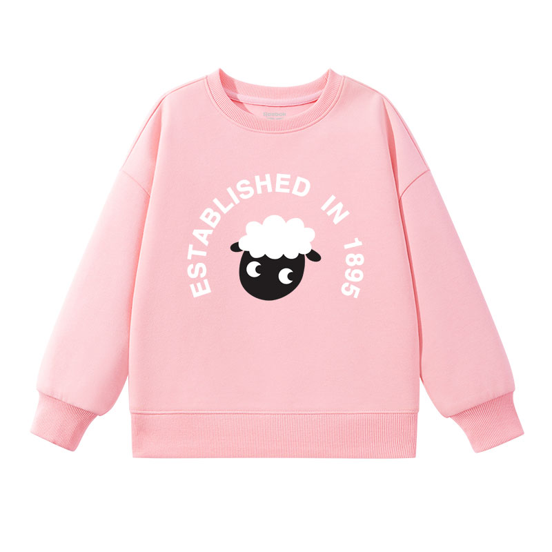 

Детский свитшот Reebok, розовый/белый