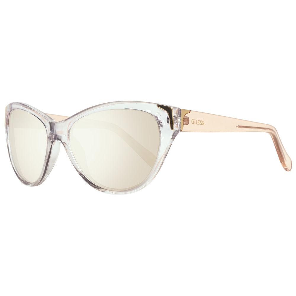 

Guess прозрачные пластиковые женские солнцезащитные очки, цвет transparent