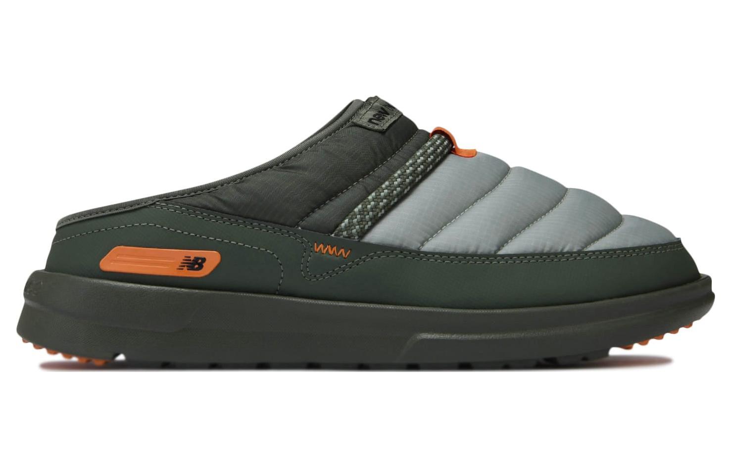 Тапочки New Balance Moc Mule 'Olive' SUFMUME2, оливково-зеленый — фото 2