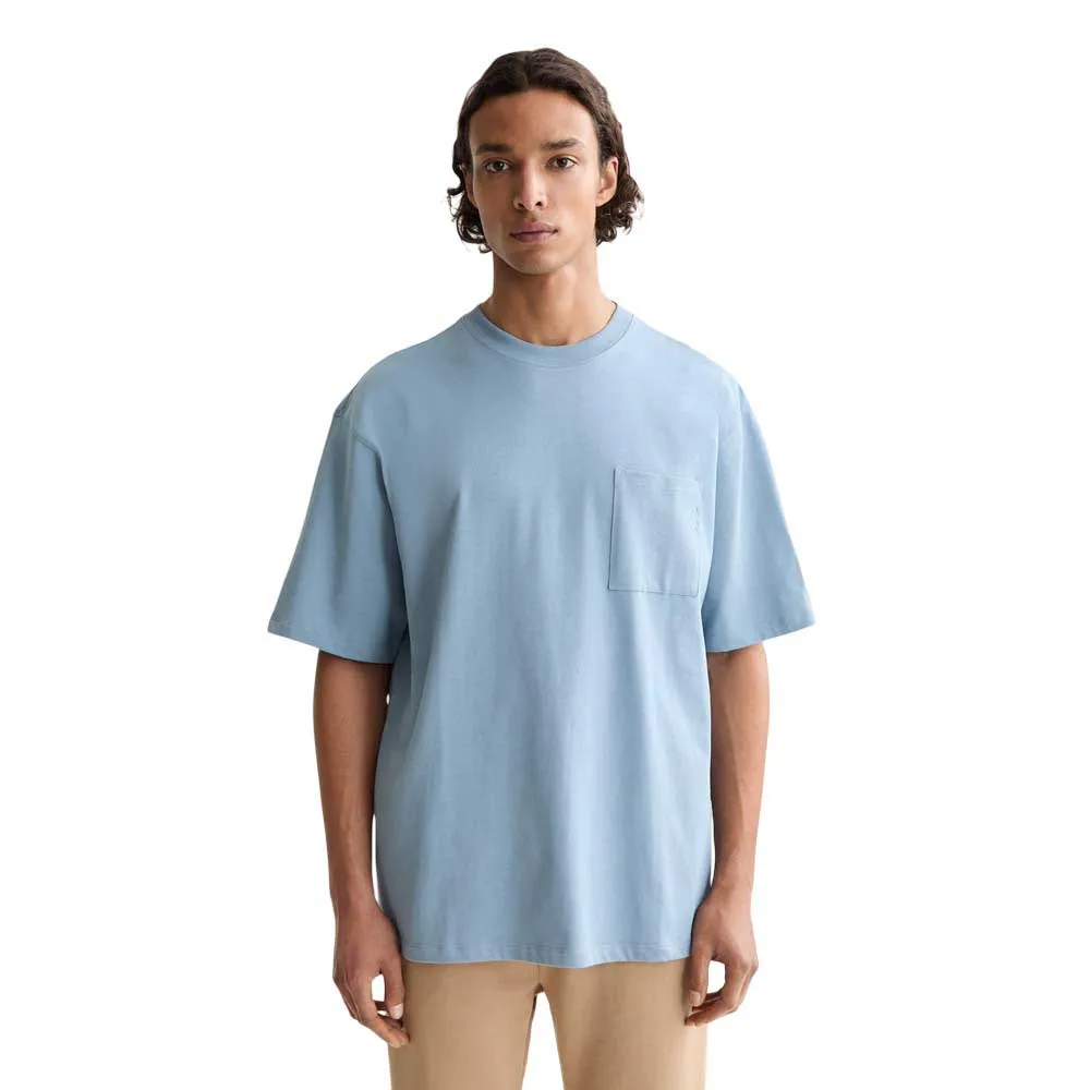 

Футболка Scotch & Soda Loose-Fit 3 Crosses Pocket, синий