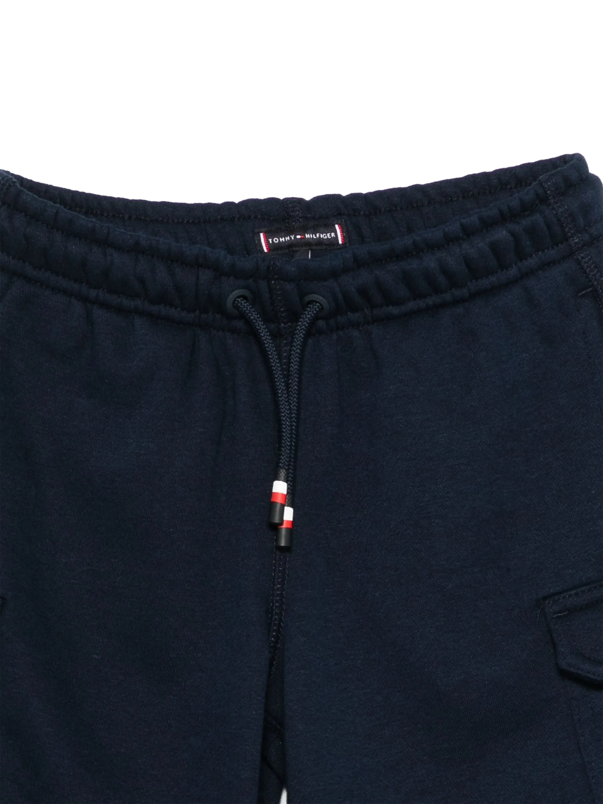 Комплект из футболки и шортов с логотипом Tommy Hilfiger Junior, белый — фото 3