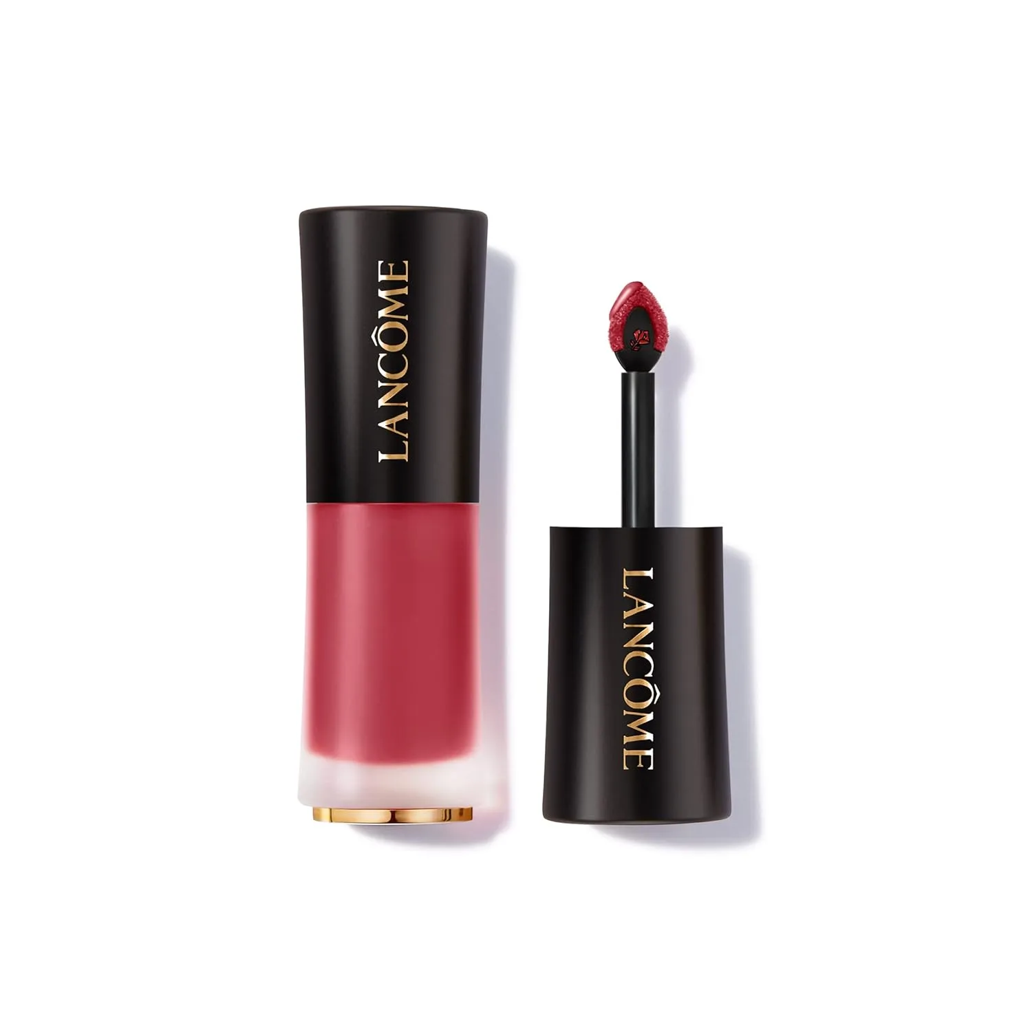 Lancôme L'Absolu Rouge Drama Ink - Стойкость на весь день - Легкая текстура - Полуматовый финиш, 353 Mademoiselle Penélope: warm terracotta