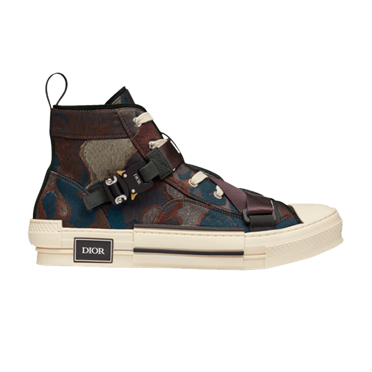 

Кроссовки Peter Doig x Dior B23 High 'Brown Camouflage', коричневый