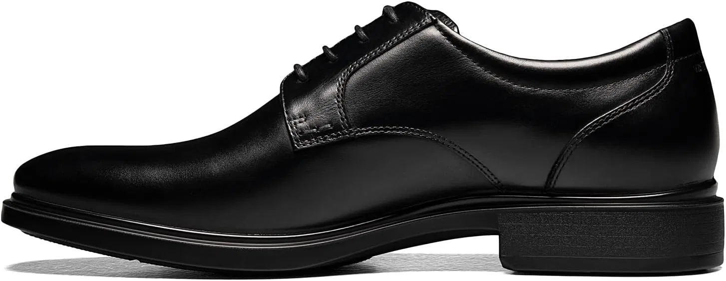 Мужские водонепроницаемые оксфорды Florsheim Forecast с гладким носком, Black Smooth — фото 4