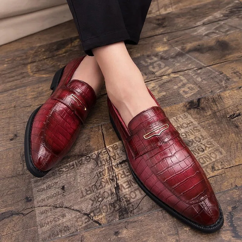Лоферы кожаные, Loafers & Slip-Ons, Red Zestrelax — фото 2