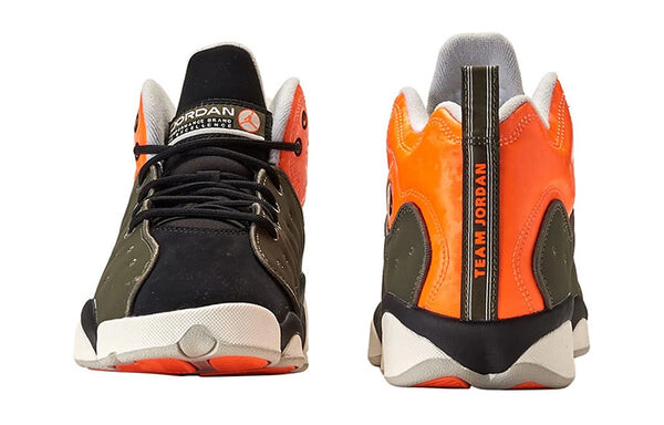 Кроссовки jumpman team 2 Air Jordan, зеленый — фото 4