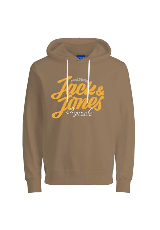 

Толстовка с капюшоном список худи с капюшоном Jack & Jones, коричневый