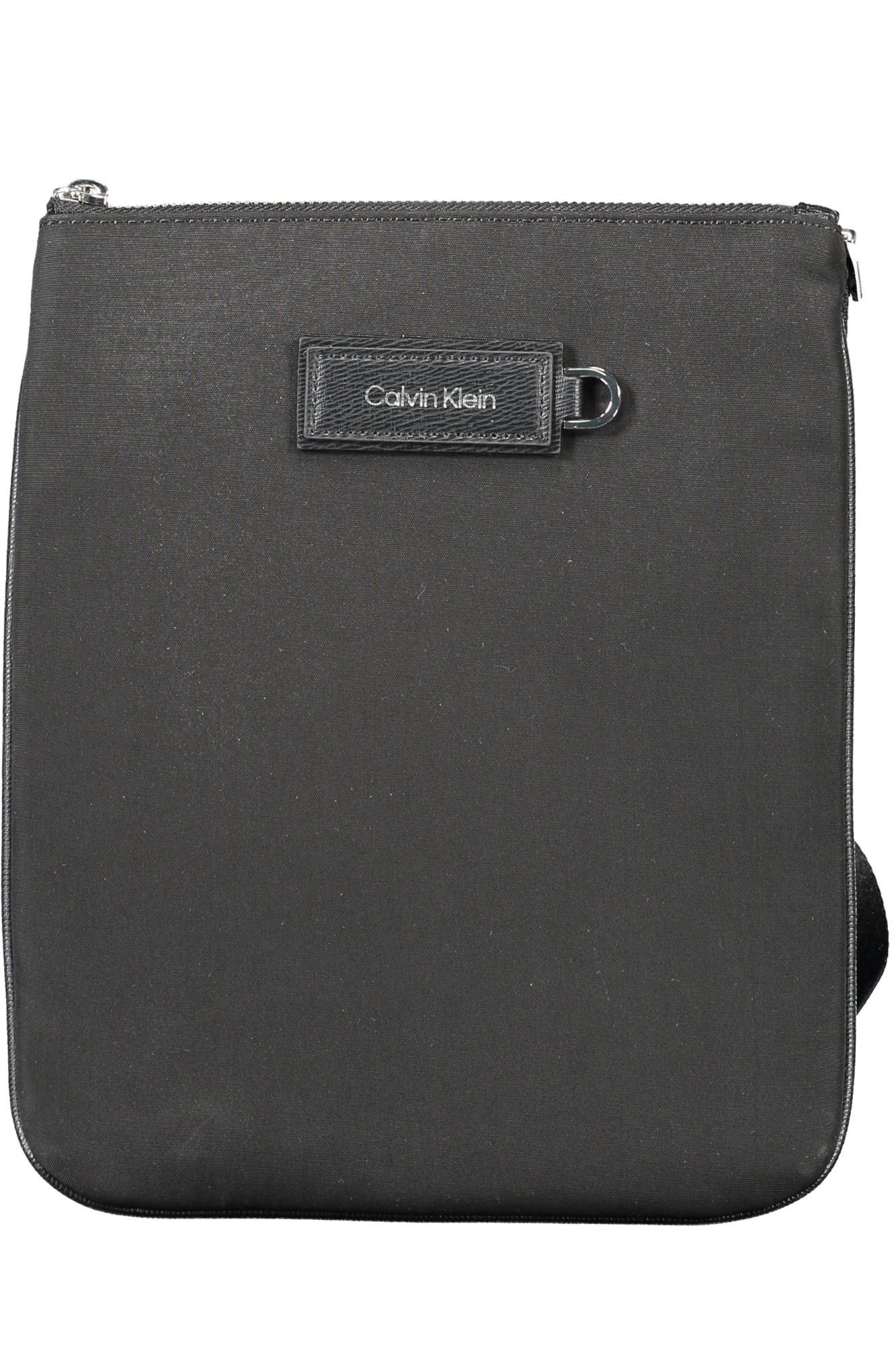 

Черная мужская сумка из полиэстера через плечо Calvin Klein