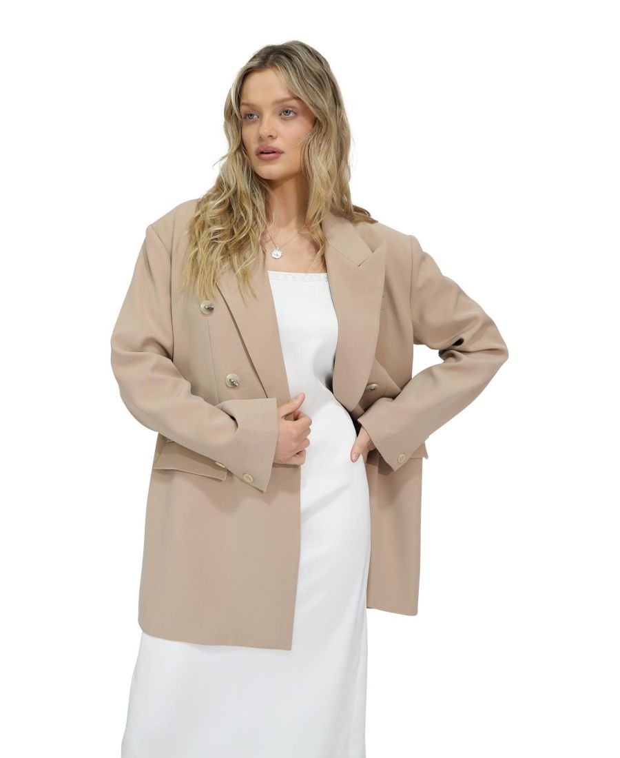 

Женщины находят себя в диком блейзере Belle & Bloom, Camel