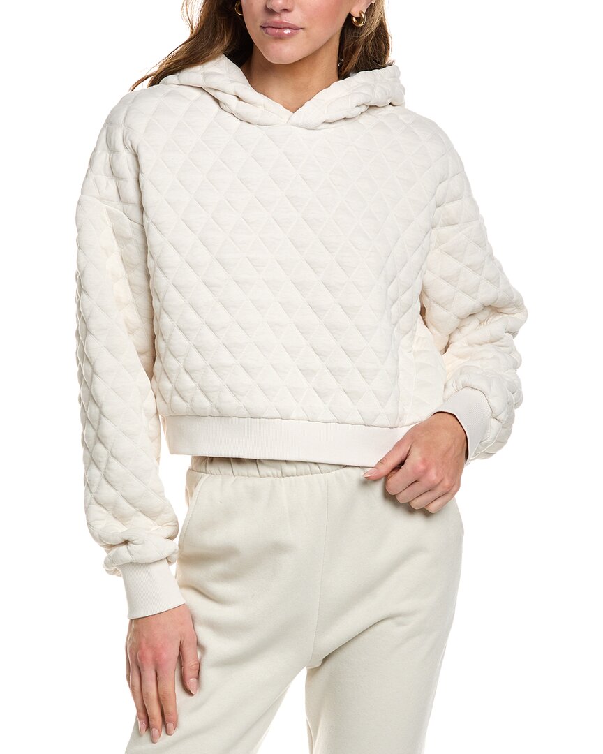 

Стеганая толстовка с капюшоном Sweaty Betty, белый