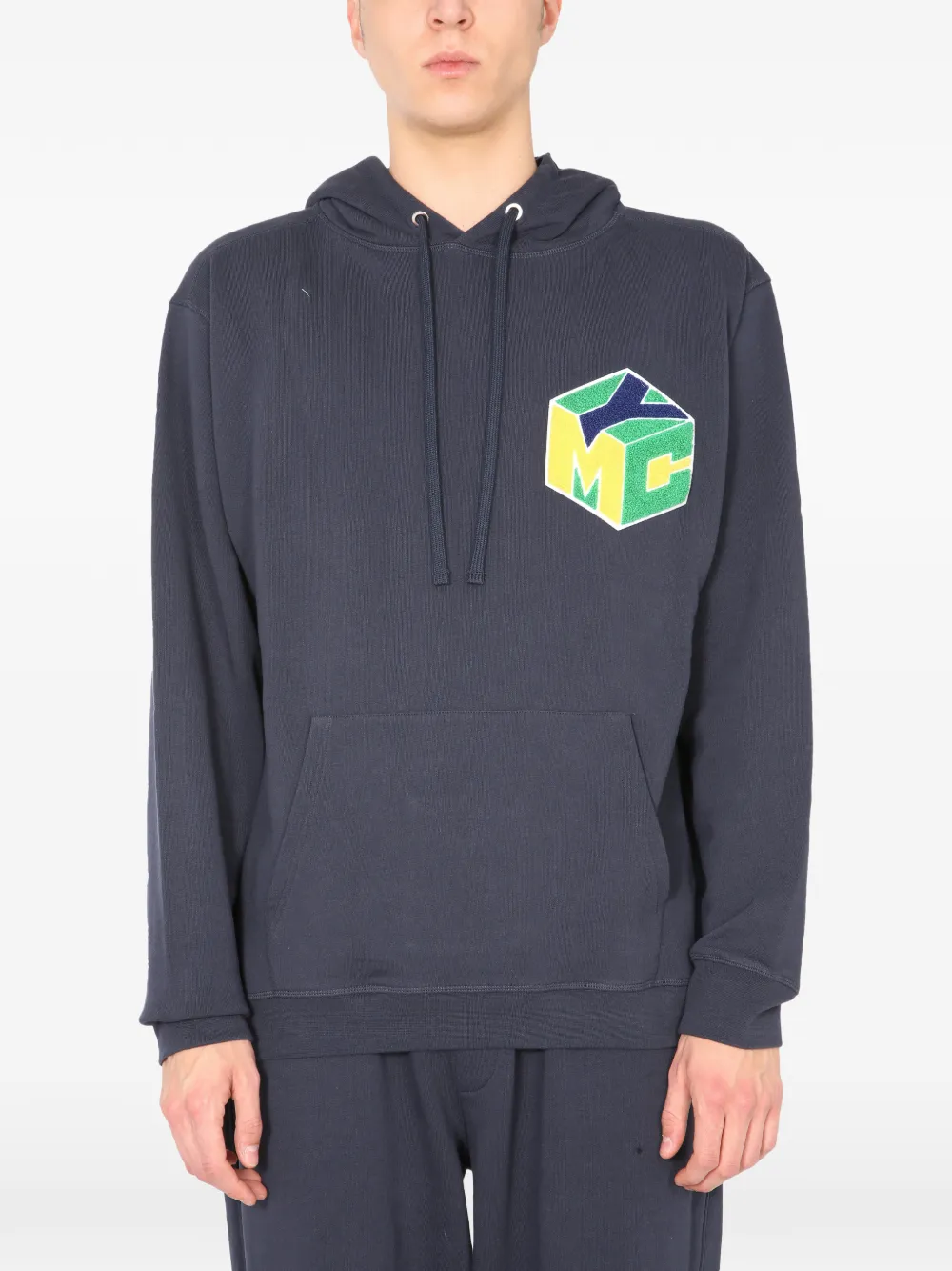 

Графитовое худи YMC, синий