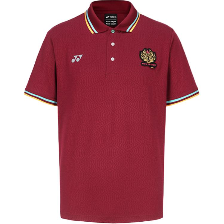 

Футболка-поло Li Zongwei мужская YONEX, Burgundy