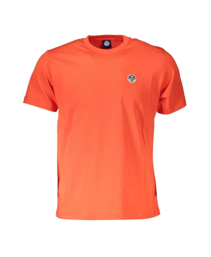 

Красная футболка с круглым вырезом North Sails, красный