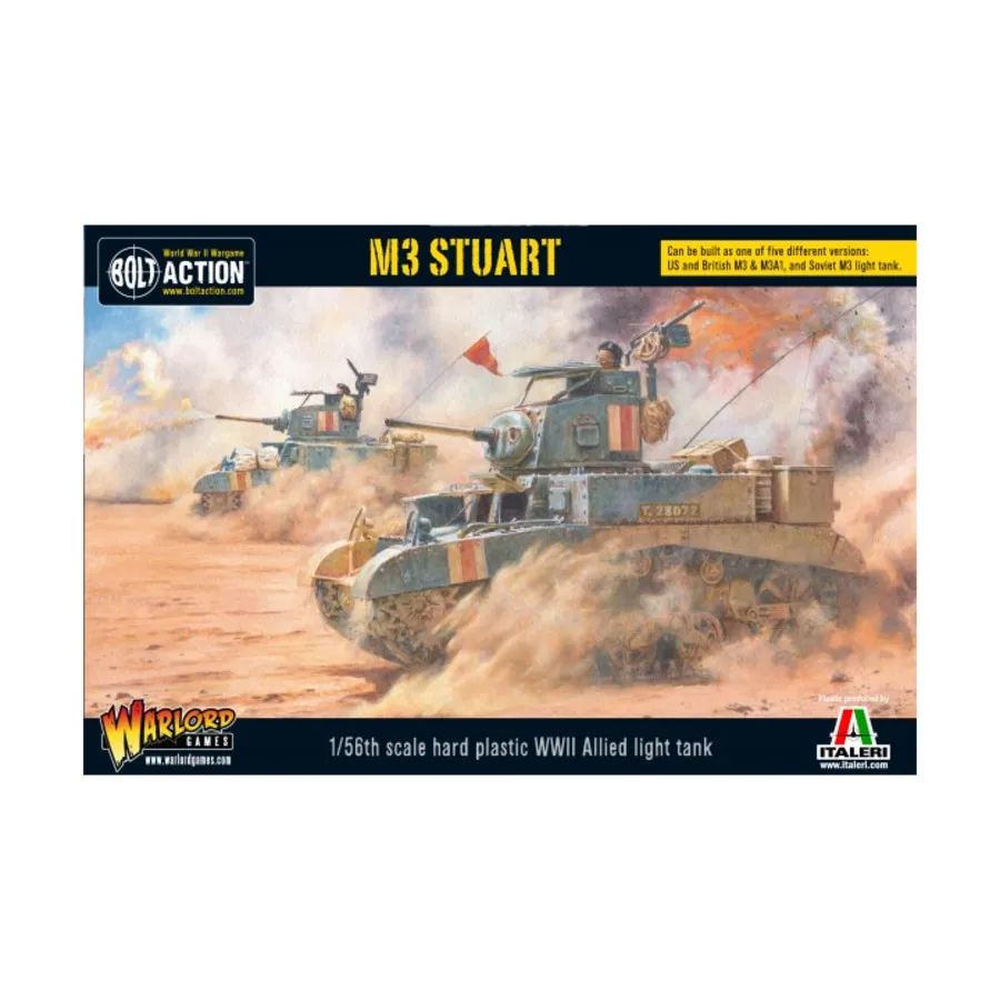 

М3 Стюарт, Bolt Action - US Army - Tanks (28mm)