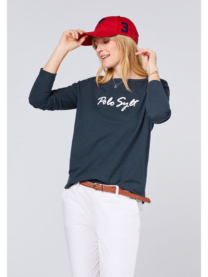 

Лонгслив Polo Sylt, темно-синий