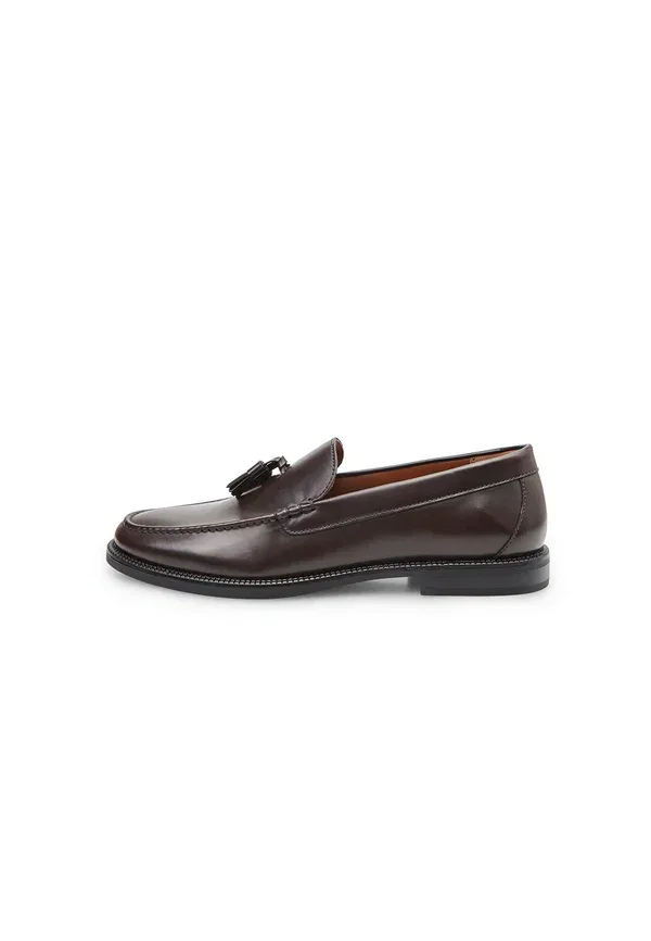 Мокасины Bata, бордовый