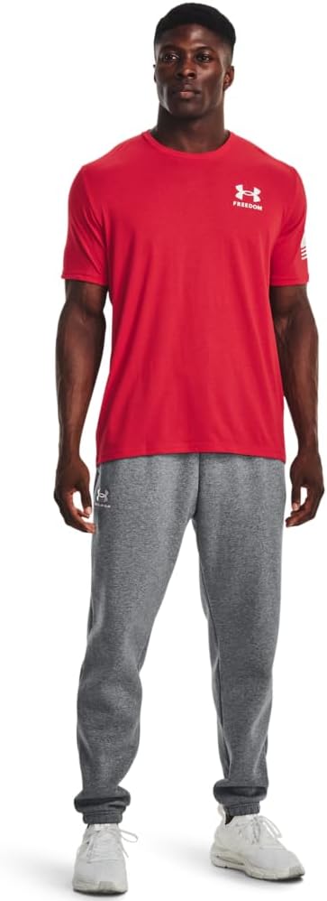 

Новая мужская футболка Under Armour с флагом свободы, (600) Red/White, Белый, Новая мужская футболка Under Armour с флагом свободы, (600) Red/White