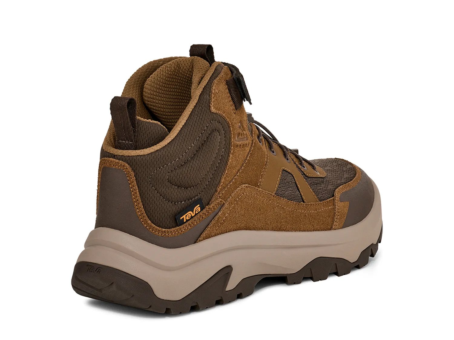 Ботинки Teva Hurricane Daybreaker Waterproof Hiking Boot - Men's, темно-коричневый — фото 4
