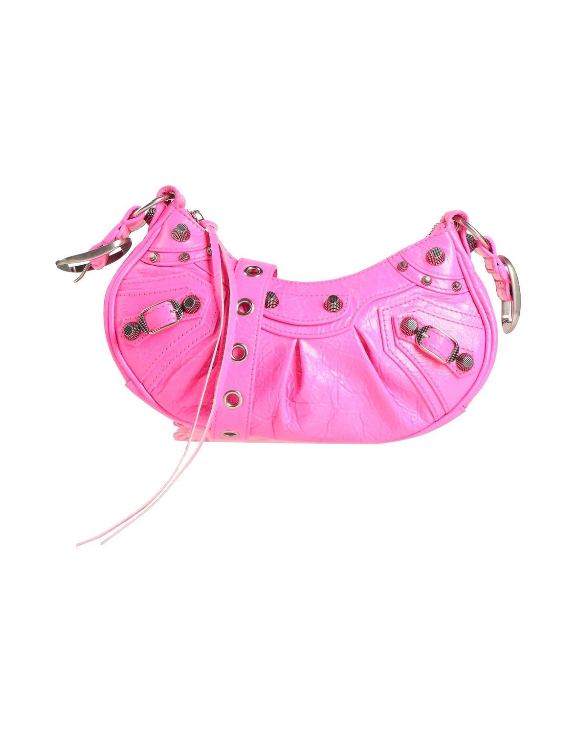 

Сумка через плечо Balenciaga, фуксия