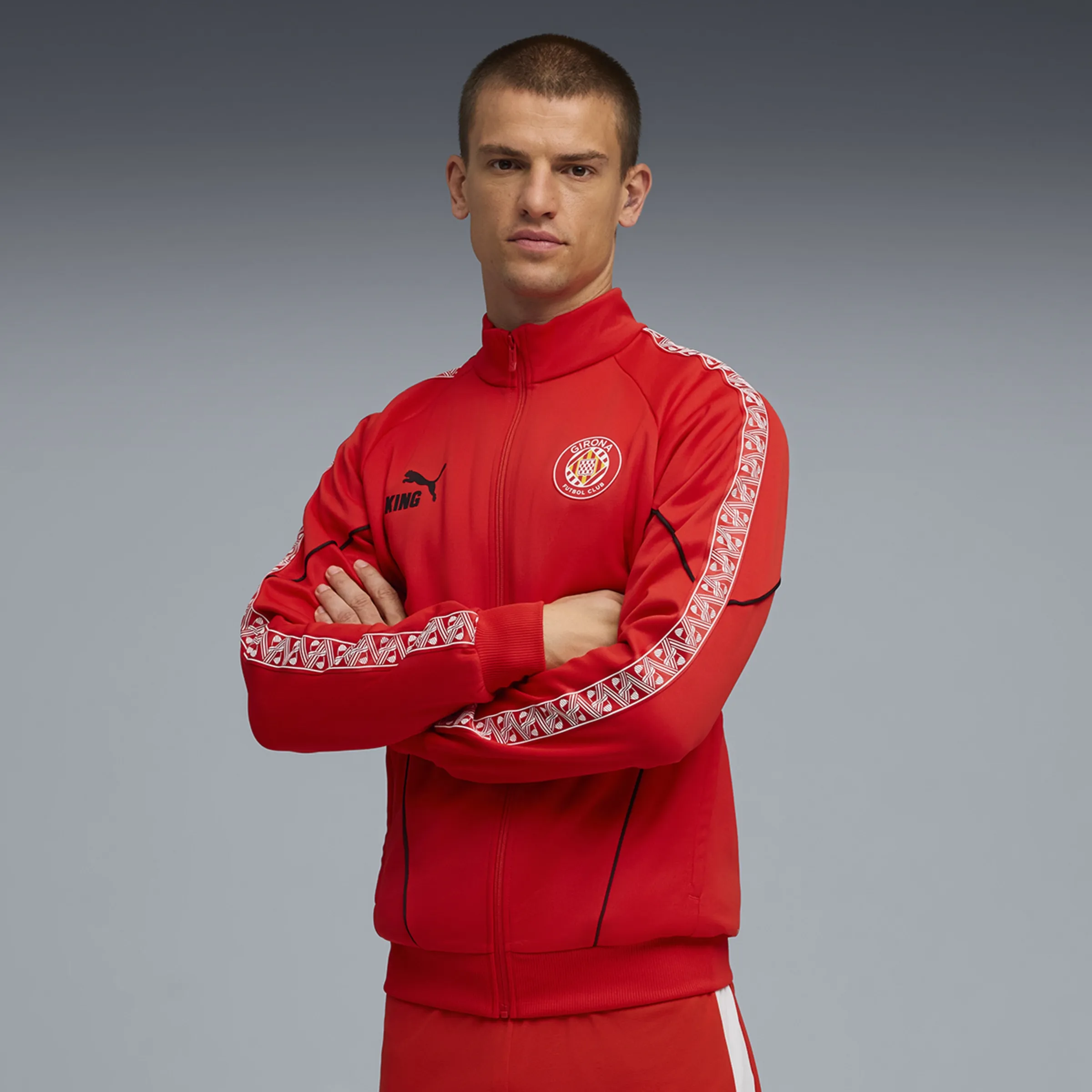 

Куртка мужская GFC KING Anthem Jacket Puma, красный