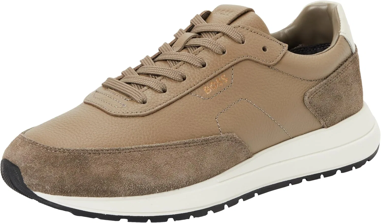 Мужские кроссовки BOSS Vinston_Runn_sdgrlt, Dark Beige