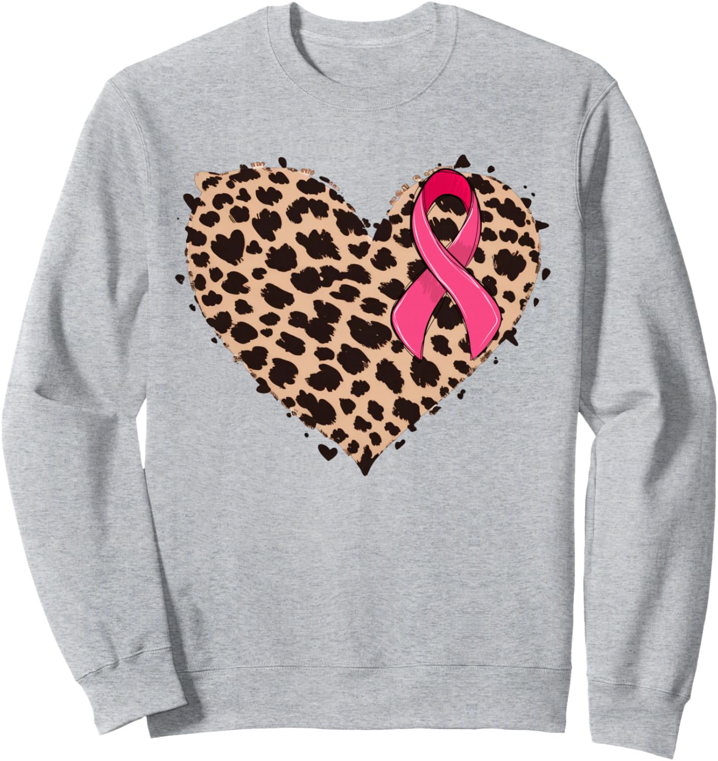 

Толстовка с розовой лентой в поддержку борьбы с раком груди, с принтом гепарда и леопарда в виде сердца Cheetah Leopard Heart Breast Cancer Pink Ribbon., Розовый, Толстовка с розовой лентой в поддержку борьбы с раком груди, с принтом гепарда и леопарда в 