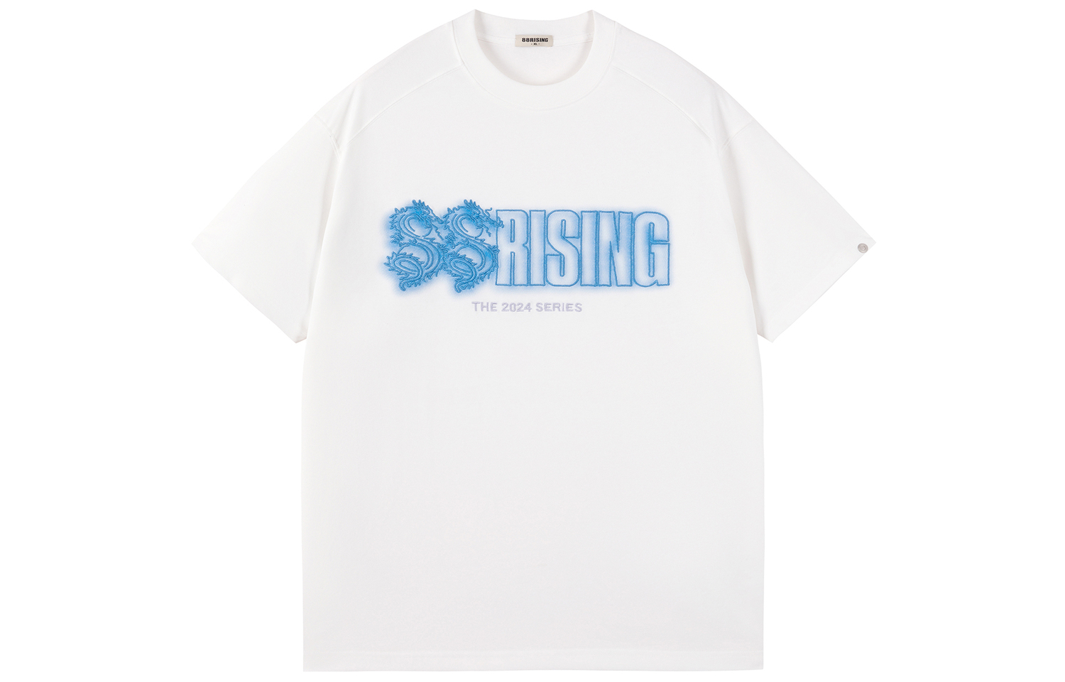 

Футболка унисекс 88rising, вересковый бело-серый