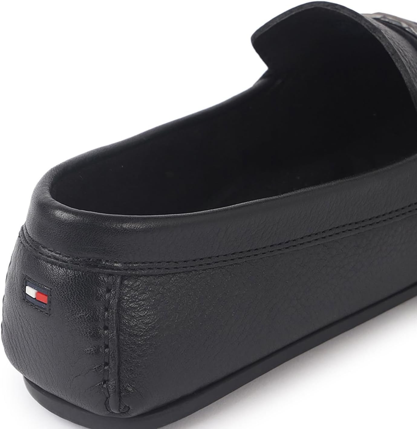 Женские туфли-лоферы Tommy Hilfiger TREVYS2 на плоской подошве, Black — фото 4