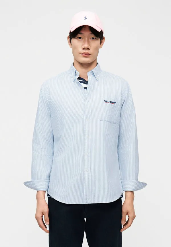 Тканая спортивная рубашка Polo Ralph Lauren, Blue/White