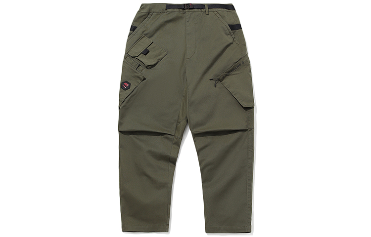 

LiNing Повседневные брюки мужские темно-оливкового цвета