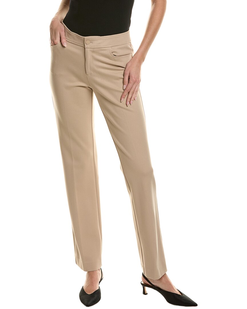 

Брюки-бутлеги Anne Klein Compression, коричневый