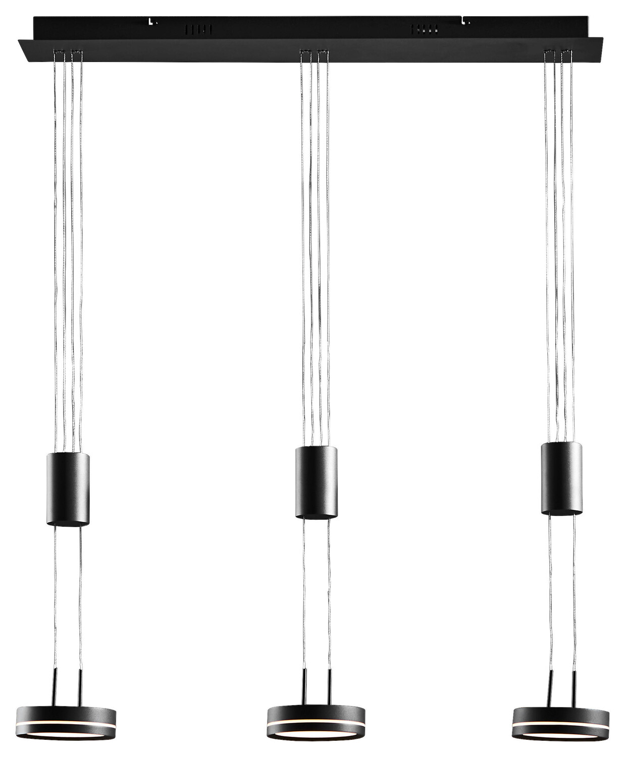 

Светодиодная подвесная лампа Trio Leuchten, 85x14x180 см, антрацит/белый