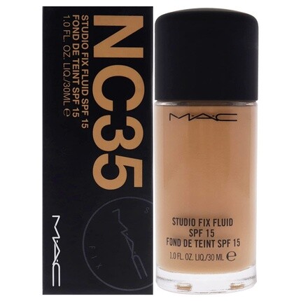 

MAC Studio Fix Fluid SPF 15 NC35 Тональная основа для женщин, 1 унция Dermalogica