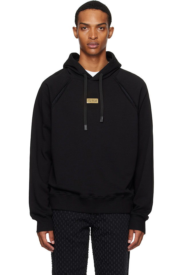 

худи Outline barocco свободного кроя Versace Jeans Couture, черный