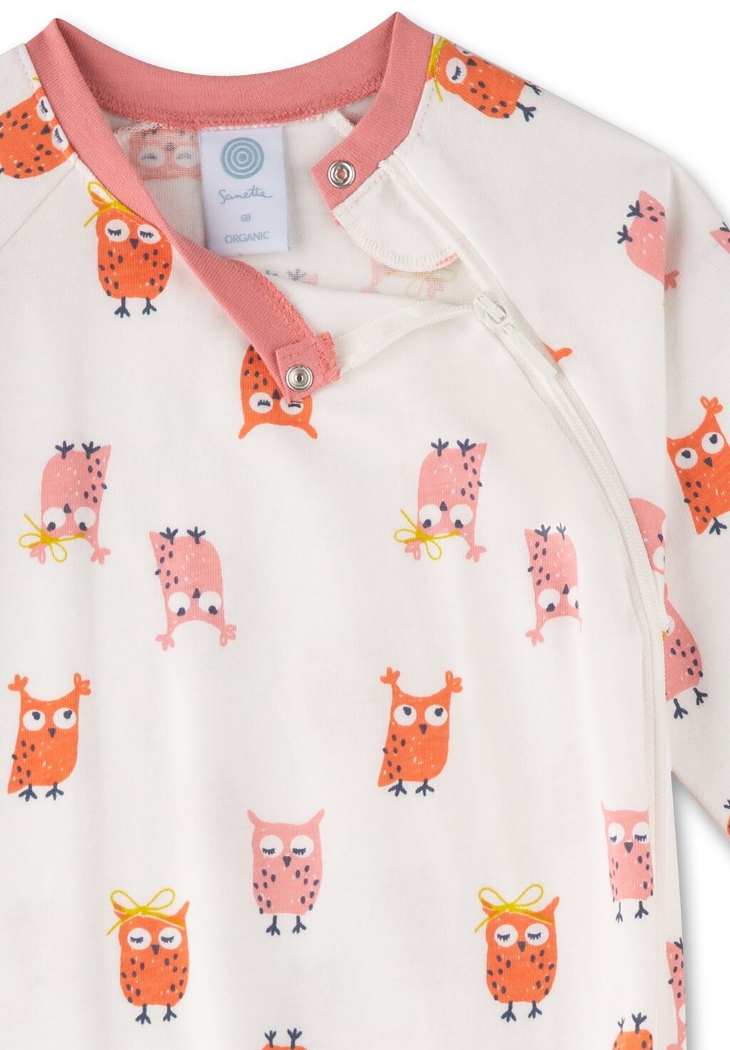 

Пижама OVERALL EULE Sanetta, белый/розовый