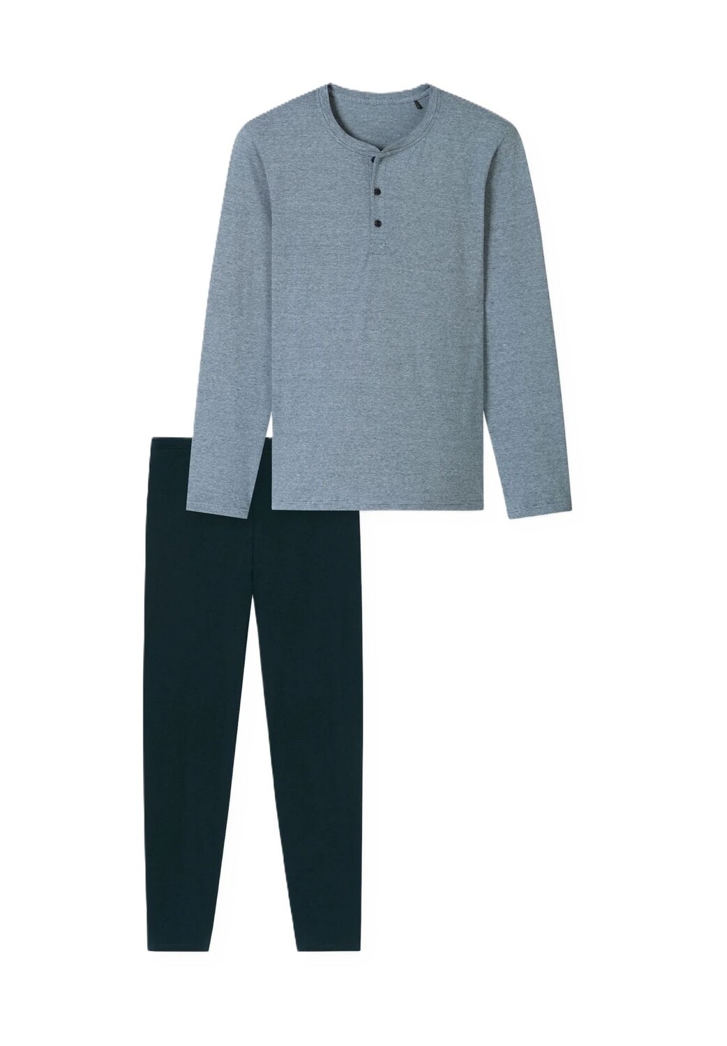 

Мужская хлопковая пижама Casual Essentials SCHIESSER, цвет 804 Nachtblau