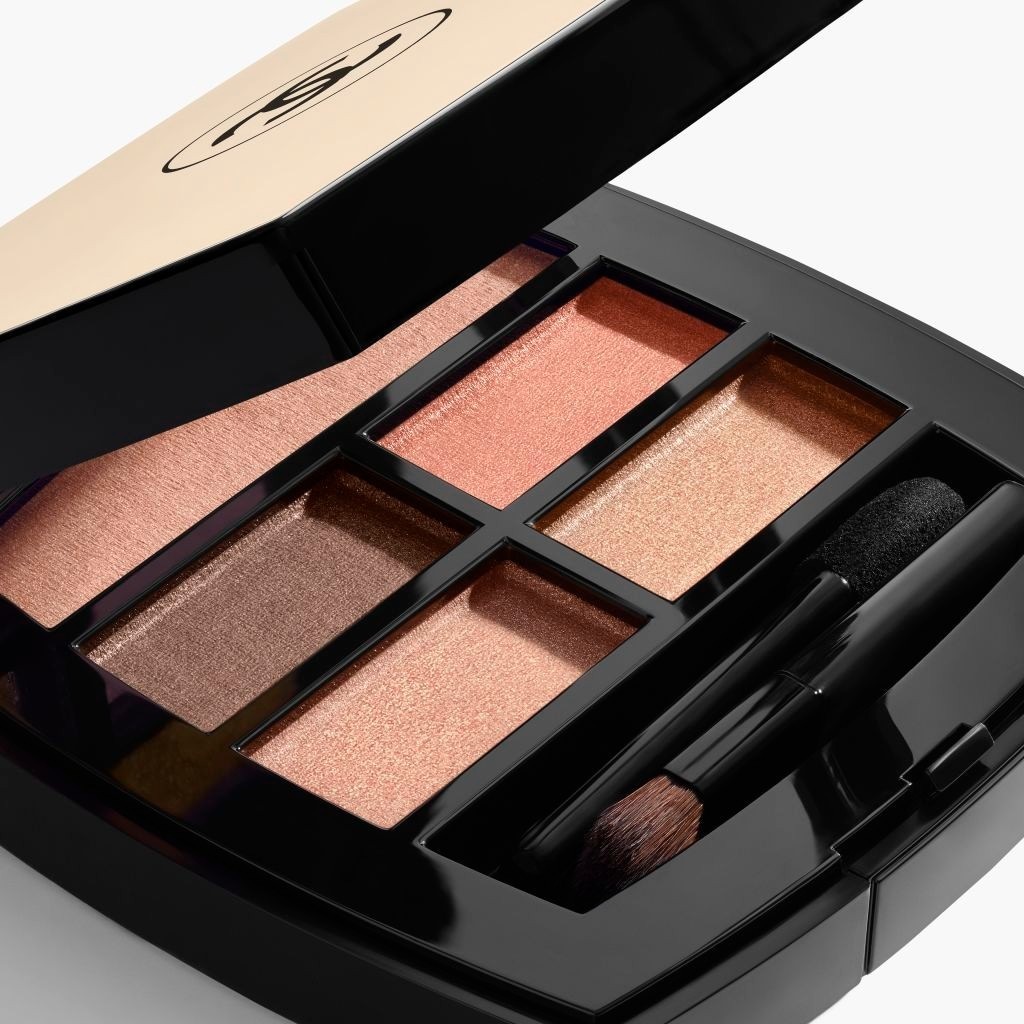 Тени для век les beiges lidschatten-palette Chanel, warm, вес 4.5 гр. — фото 2